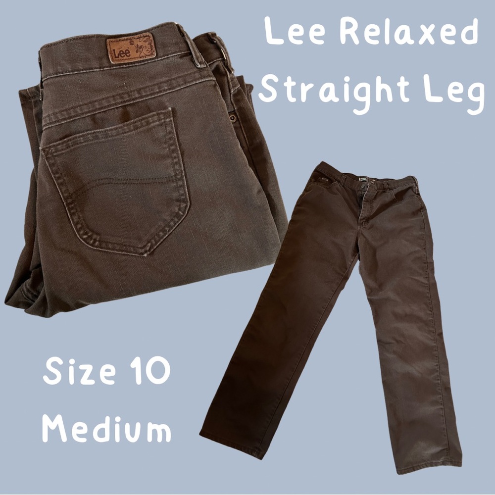 Lee Relaxed Straight Leg Pants